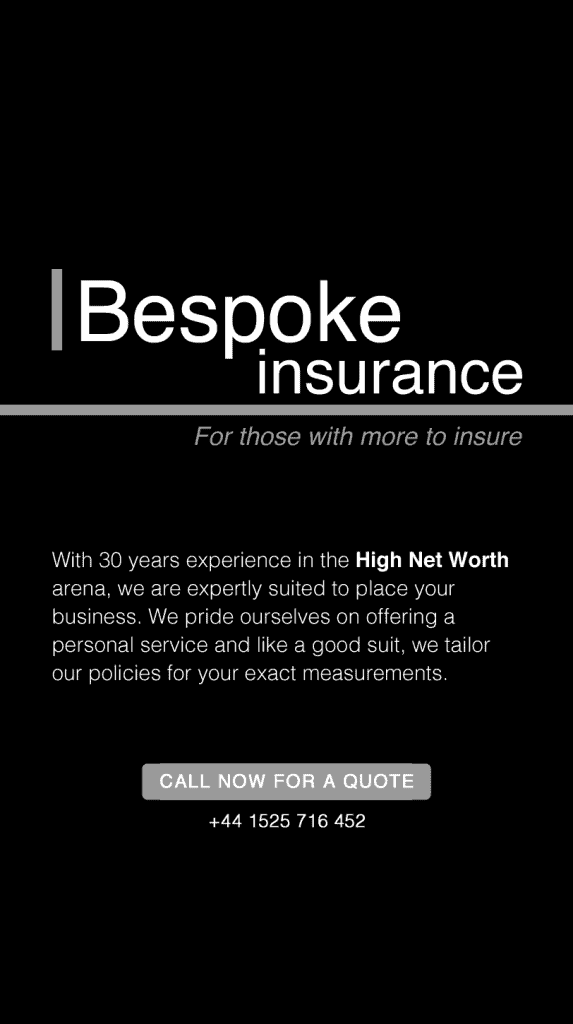 bespoke insurance banner